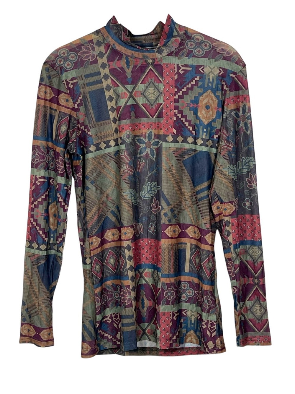 Double D Ranch Great Camps Long Sleeve Mesh Women’s Top XS